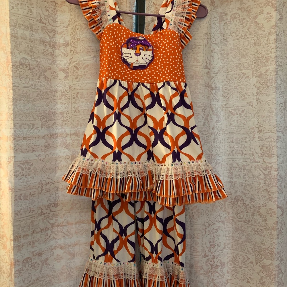 Clemson Girls 2 piece set